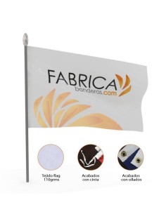 Servicio Express. Productos en 24 Horas. -Bandera Personalizada Tejido 110Grs EXPRESS
