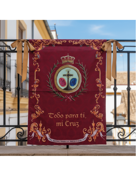 Colgaduras o Balconeras -Balconeras o Colgaduras Religiosas