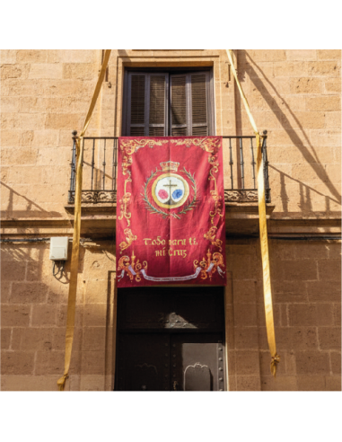 Colgaduras o Balconeras -Balconeras o Colgaduras Religiosas